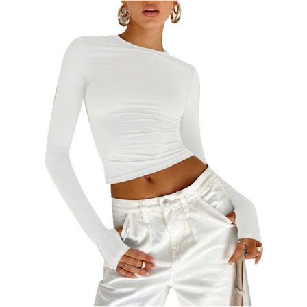 Långärmade Slim Fit-skjortor för kvinnor