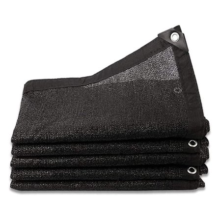 Skygge net 8 skyggepinde 80% forstærket tyk skygge dække, drivhus vind net med øjer, til plante