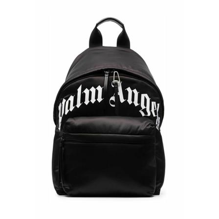 Palm Angels Tass.. Black , Zwart , Heren , Maat: ONE Size Rugzakken