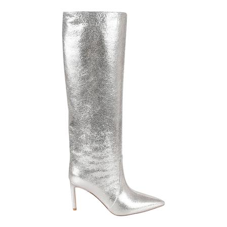 Bettina Vermillon, Over-knee Boots Szary, Kobieta, Rozmiar: 40 EU