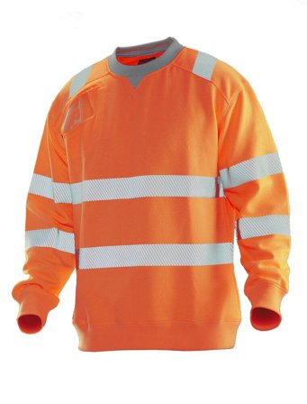 Jobman 5123 Tröja orange, varsel, klass 3 L, Arbetskläder