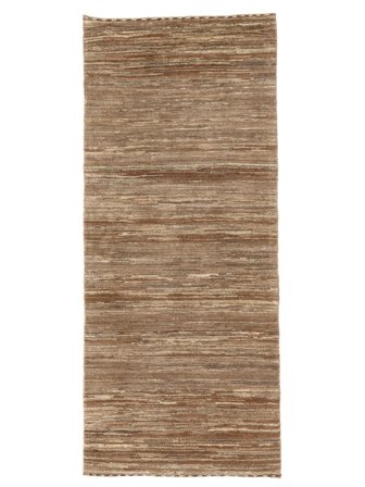 Gabbeh Fine Vloerkleed 84X196 Tapijtloper Bruin/Oranje Wol