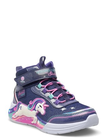 Skechers Girls Unicorn Chaser - Purple - 31