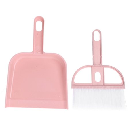 Tangentbord Bordsborste med dammuppsamlare Mini kvast sopskåp Set Hushållsrengöringsredskap för soffa Bordsskiva