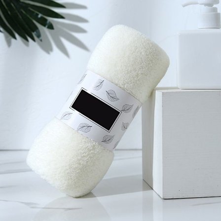 30*60 cm mjuka koraller fleecehandduk Välabsorberande badhandduk för hemhandansiktsdusch piller inte fasta färger