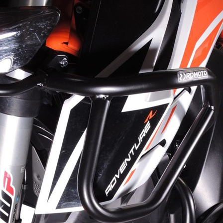Bastidores de Impacto Superiores RDMOTO Negro Mate - KTM 790 Adventure R 2019-2020