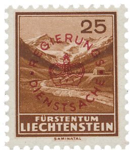 Liechtenstein 1934 - MICHEL D15a - Postfrisk