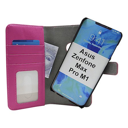 Skimblocker Magnet Wallet Asus Zenfone Max Pro M1 (ZB602KL)