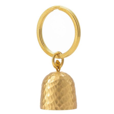 1 x messingklokke - Gul