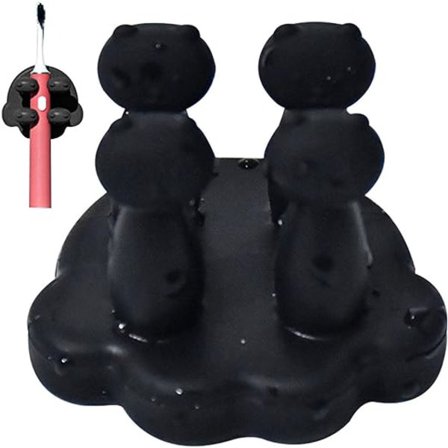 4 kappaletta silikonikoukkuja seinälle oveen - 3D-liimakaapeli pidike avaimelle - vedenpitävä itseliimautuva kaapeliavaimen järjestäjälle, 