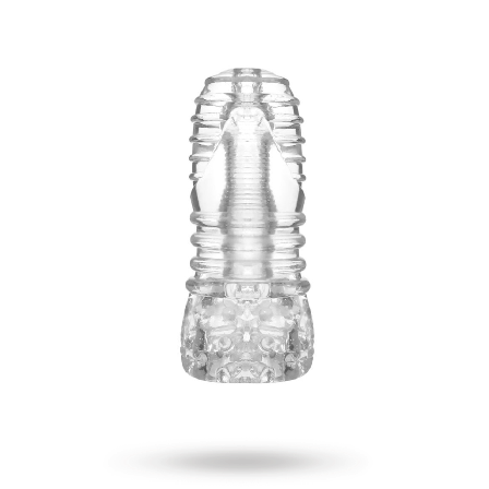 Ice Girl Clear Conical Masturbator - Vuxen.dk: For ham