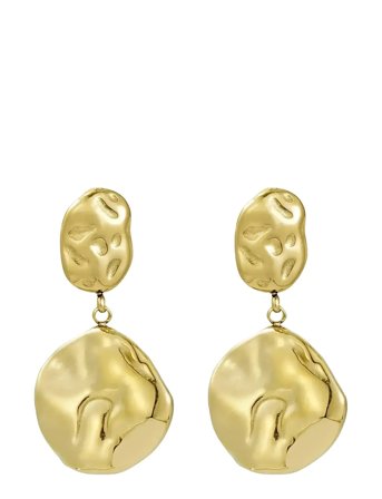 Kaia Earring Silver Gold Bud To Rose