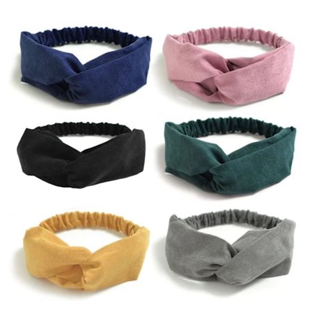 6 stk. pandebånd til kvinder, vintage pandebånd til kvinder