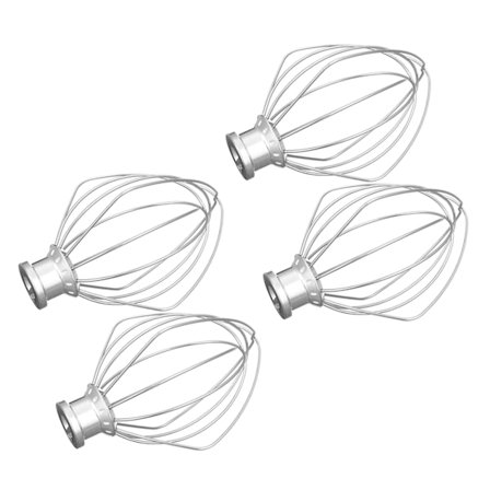 KitchenAid K45ww Mjölkakor Ballongvisp 4-pack Rostfritt Stål Trådvisp Visptillbehör