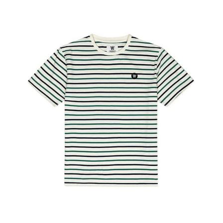 Wood Wood T-shirt , Wit , Heren , Maat: M