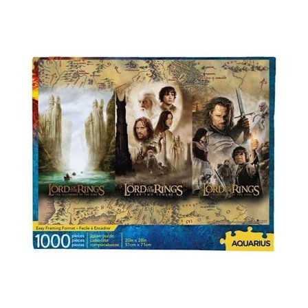 Sagan om Ringan - Lord of the Rings - Pussel - Triptych