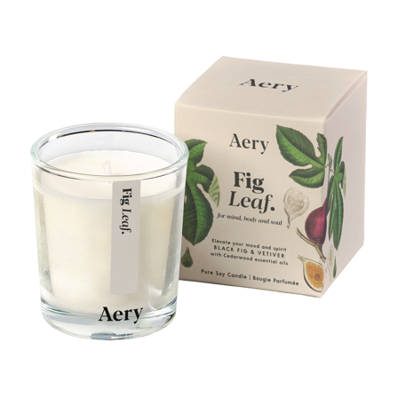 Aery Living Fig Leaf Votive Candle, 70 g