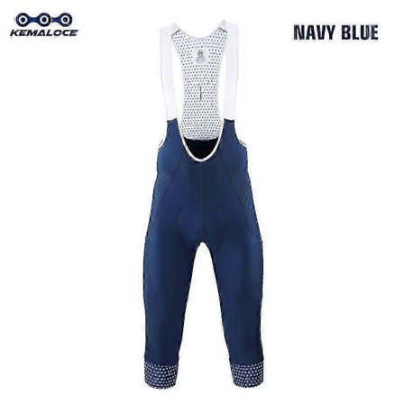 Miesten pyöräily 3/4 housut shortsit tyhjä sininen/musta/harmaa 5D geelipehmuste MTB pyöräilyhousut huippulaatua nopeasti kuivuvat