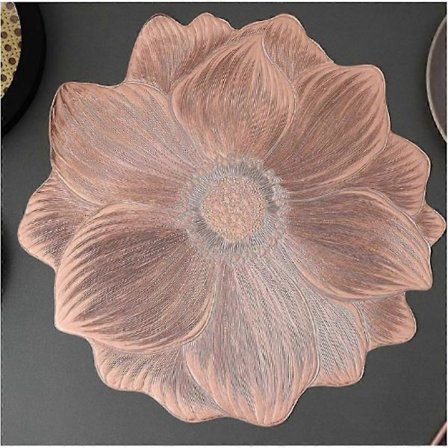 3 stk. Raidley Kreativ Blomst PVC Bordbrikke – Vanntett og Oljetett for Bord