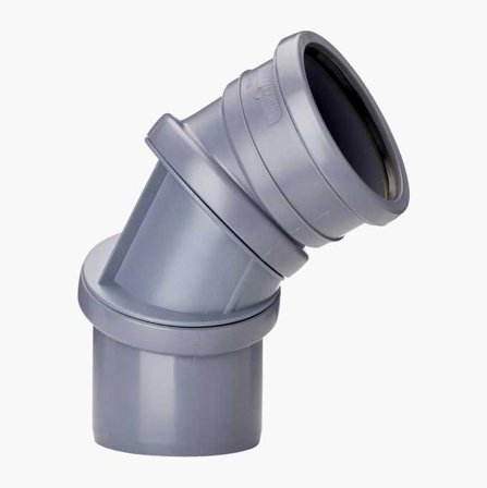 Avloppsböj Flex 110 mm - Biltema