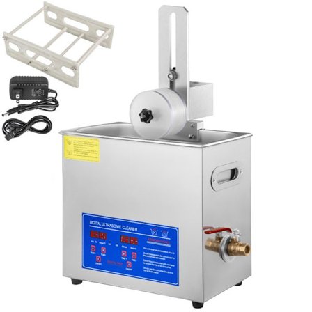 Ultralydskive rengøringsmaskine-Duoku-6 L-Komplet sæt med tørrestativ