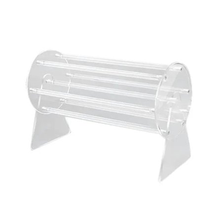 Akryl Hårklemme Organizer Holder, 360 Graders Roterende Hårklemme Holder og Oppbevaring, Hårklemme Organi