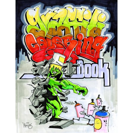 Graffiti Coloring Book 9789185639083