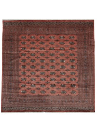 Medallion Large Bokhara 2Ply Rug 308X311 Wool