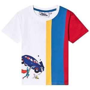 Kids - Fabric Flavours White Superman Action Comic Tee 6-7 years - Tops - 6-7 years - White - Junge