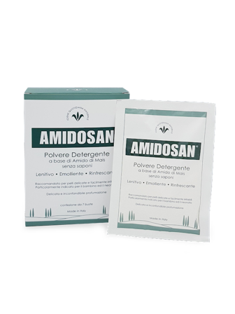 Amidosan Polvere Detergente Lenitiva 7 Bustine Da 40g