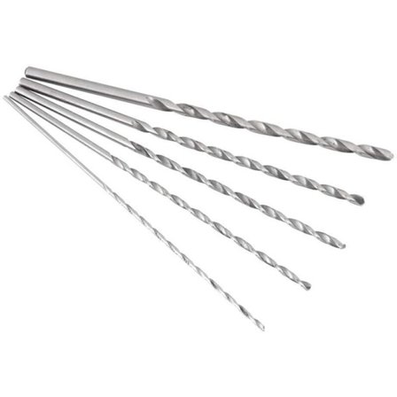 Extra Långt Ultra-Snabb Stål Rak Skaft Spiralborr Professionell Spiralborr Mini Borr Perfekt Verktyg för Användning 2-5mm