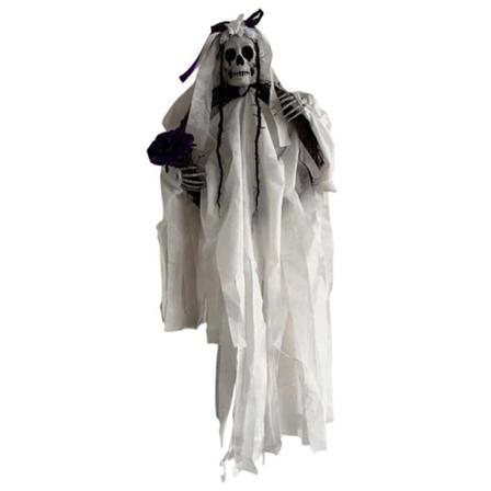 Spøgelsesbrud Boneyard Garland Spooky Props Dukke Party Dør Dekorationer Nygifte Spøgelsesbrud