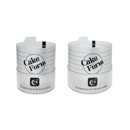 Justerbar Rund Kageform Justerbar Mousse Kage Ring Ac