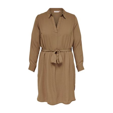 Only Carmakoma, Shirt Dresses Bruin, Dames, Maat:XL