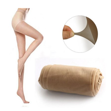 Dam Elastiska Tights Sidenstrumpor Strumpbyxor Sexig