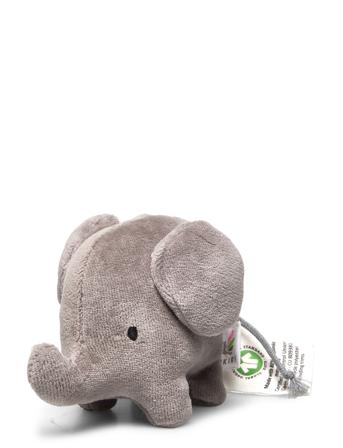 Organic Cotton Elephant Toys Soft Toys Stuffed Animals Grå Tikiri