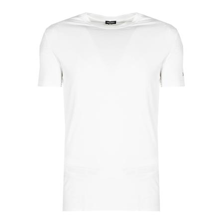 Dsquared2, Dsquared 2 T-shirt Biały, Mężczyzna, Rozmiar: M