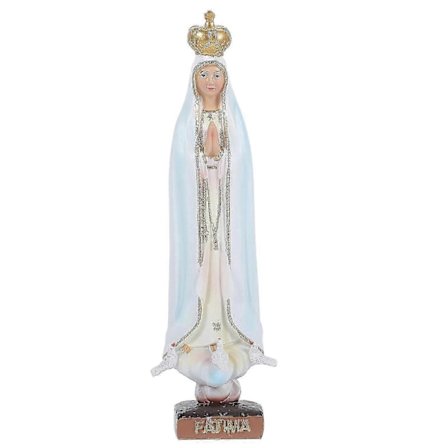 Välsignade Jungfru Maria Staty Religiös Staty Jungfru Maria Skulptur Helig Katolsk Kristen Religiös Gåva - DD