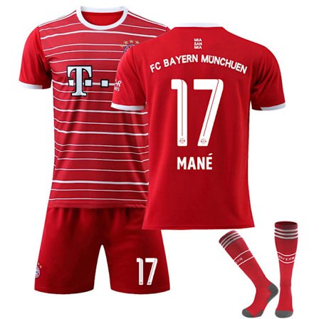 FC Bayern München Mane #17 Fotballtrøye Fotball Sportsklær