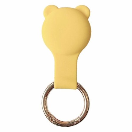 AirTags söta kattöronskydd - Gul / Gul