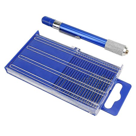 21 stk. Forgasserdysebor Pin Vise Sett, for smykkelaging