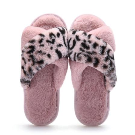 Kvinnor Slip On Flip Flop Tofflor Flat Cross Tofflor