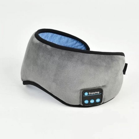 Music Eye Mask Sleeping Eye Cover GRÅ