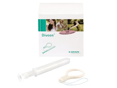 Diveen Intravaginal kontinenstampong, Til kvinner, Medium, 15 stk.
