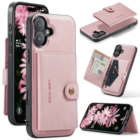 iPhone 16 - Maximalt Skydd och Funktion i Ett - Leman Magnetiskt Kortfacksskal