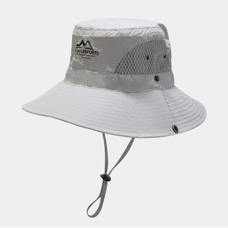 AVEKI UPF 50 Boonie Solhatt - Solbeskyttende hatt, fiskehatt, jakthatt, grå