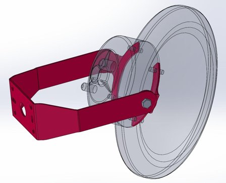 SYNERGY \Synergy 21 LED Spot Pendelleuchte UFO zub. Wandhalterung für UFO size S Bügel lang
