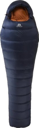 Mountain Equipment Helium 400 Long down sleeping bags Blue Left Zip
