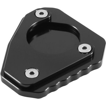 Motorcykel sidostöd fotförlängningsplatta stödplatta för G310GS G310 GS 2017 2018 (svart)