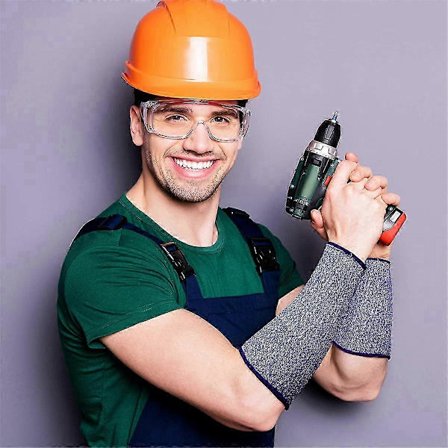 3 paria käsivarsisuojia ohuille ihoille ja mustelmille Viiltosuojahihat kyynärvarsille Taso-5 Käsivarsien palosuojaushihat miehille ja naisille